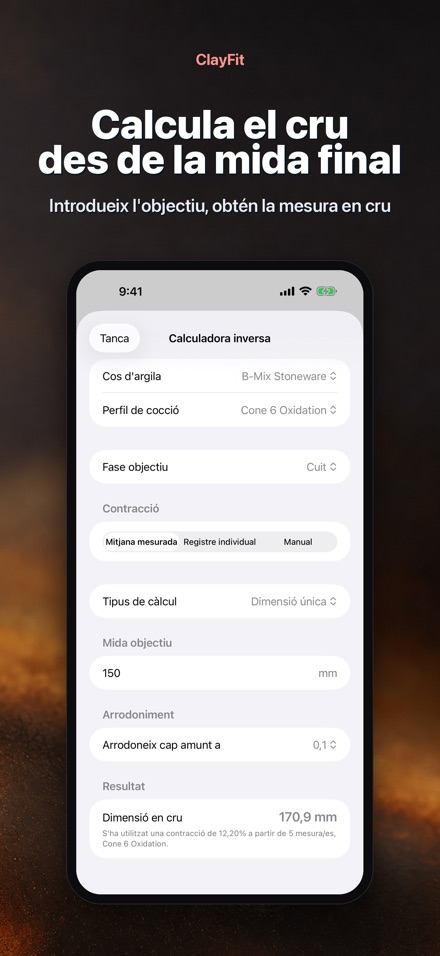 ClayFit: contracció argila 2