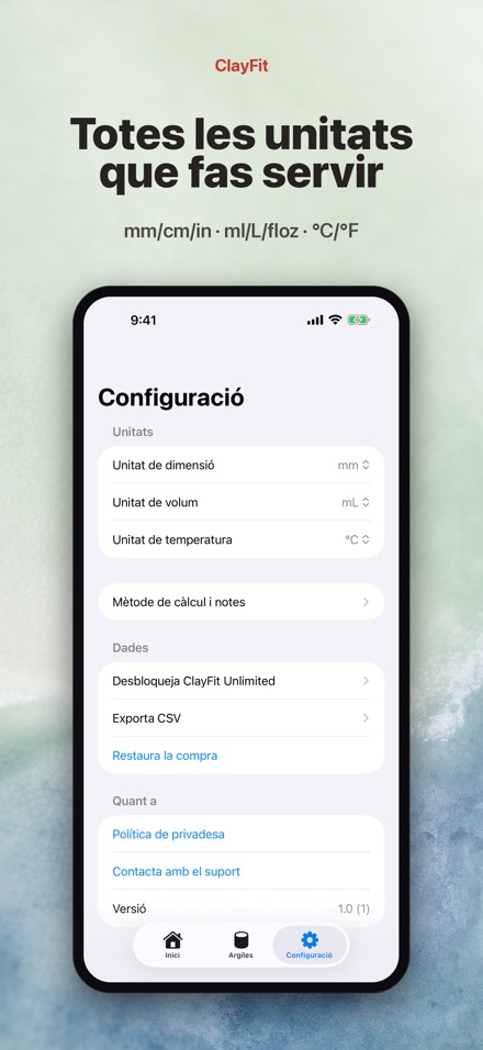 ClayFit: contracció argila 8