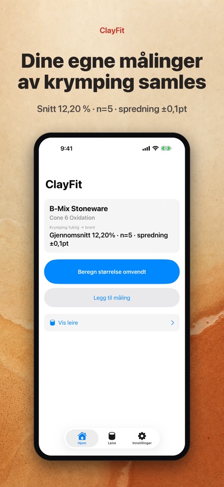 ClayFit: leire-krymping