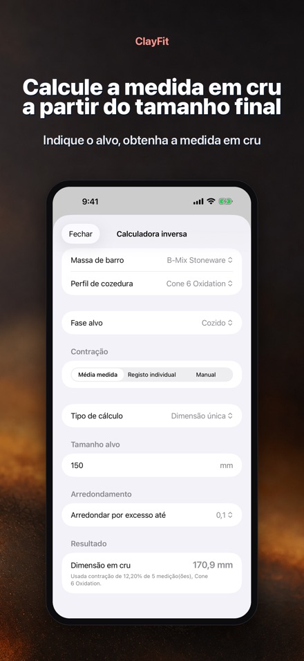 ClayFit: retração do barro 2