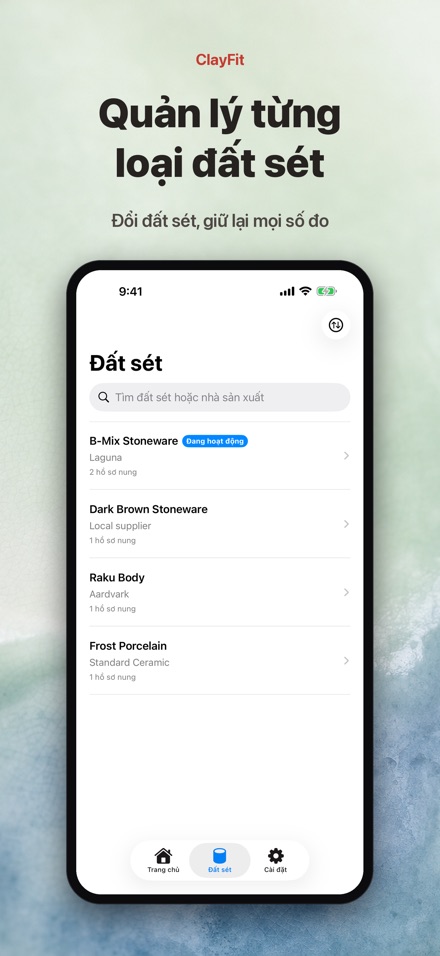 ClayFit: độ co đất sét 5