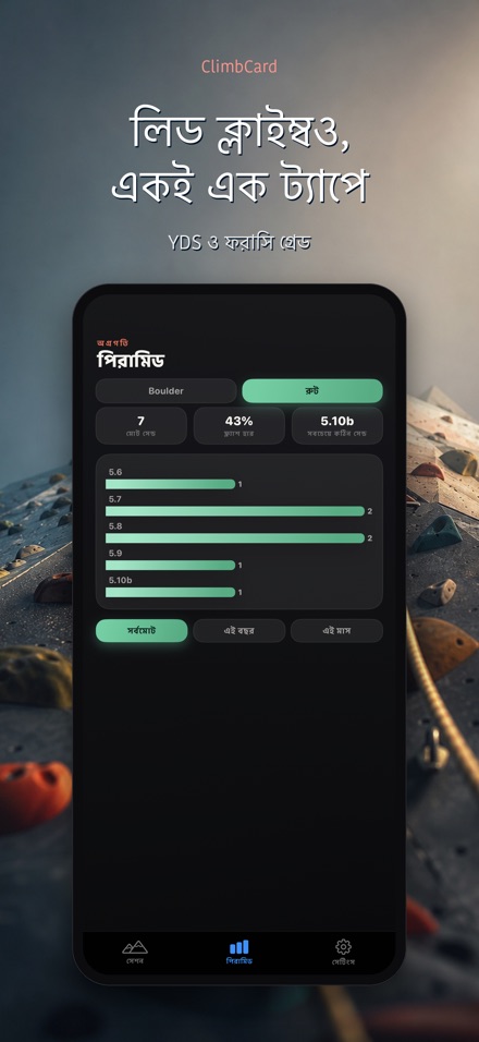 ClimbCard: ক্লাইম্বিং লগ 5