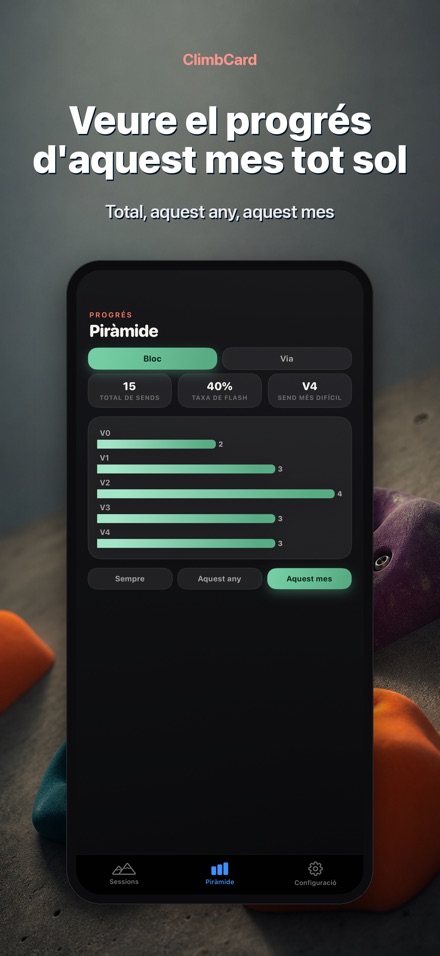 ClimbCard: Diari d'Escalada 8