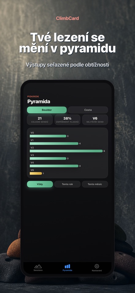 ClimbCard: Deník Lezení 2