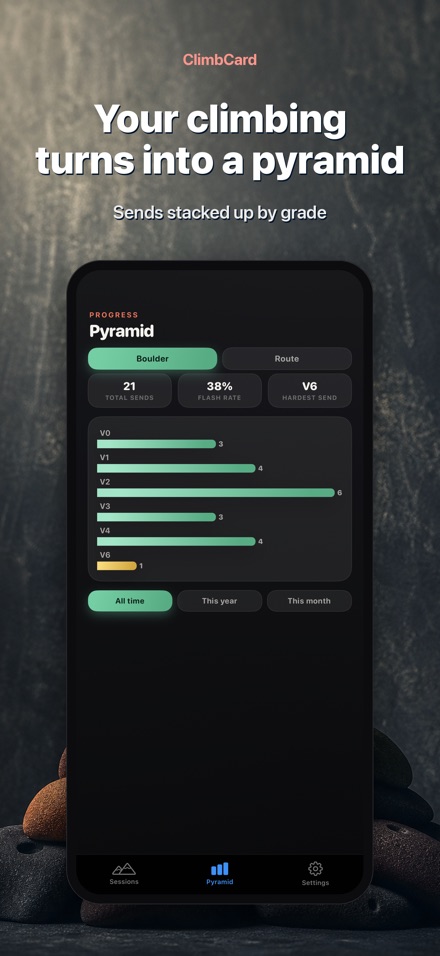 ClimbCard: Climbing Log 2