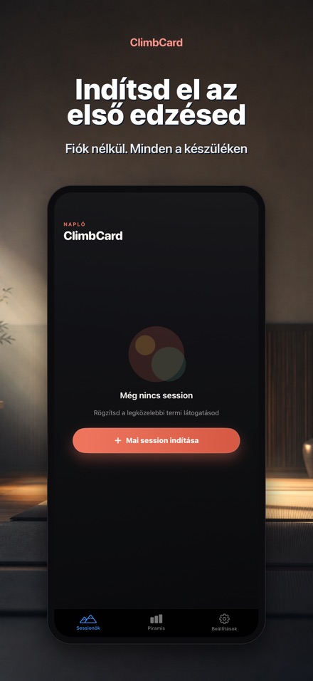 ClimbCard: Mászónapló 9