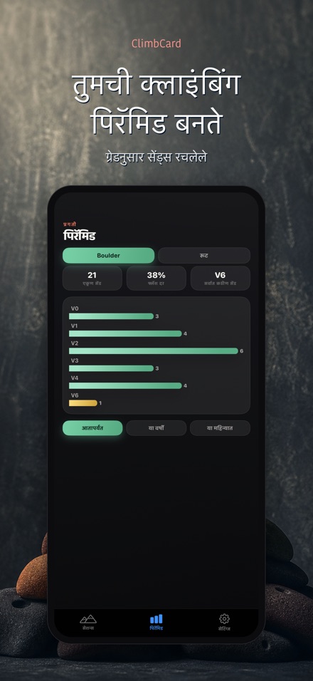 ClimbCard: क्लाइंबिंग लॉग 2
