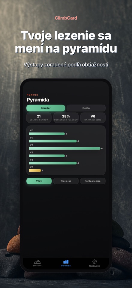 ClimbCard: Denník Lezenia 2