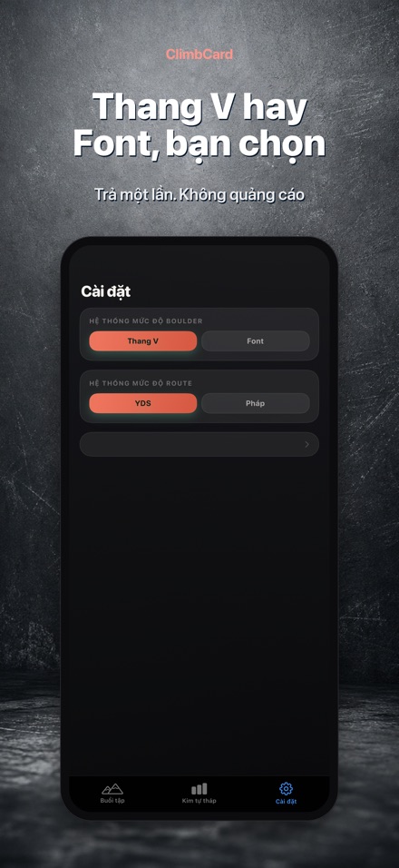 ClimbCard: Nhật Ký Leo Núi 10