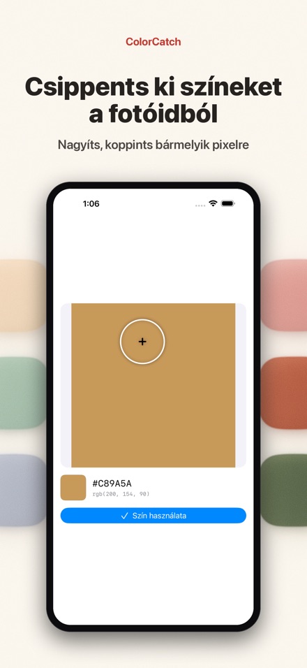 ColorCatch: színleolvasó 6