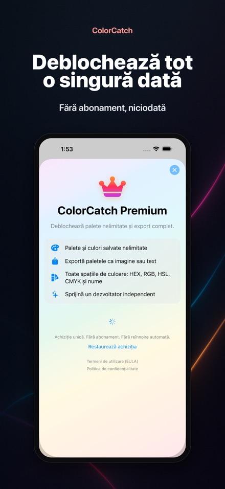 ColorCatch: pipetă de culori 10