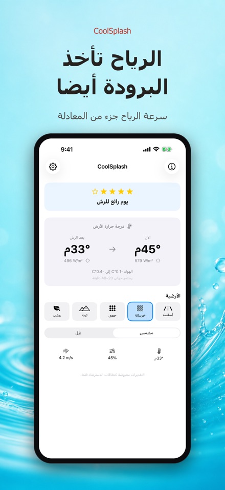 CoolSplash: يبرد الرش؟ 5