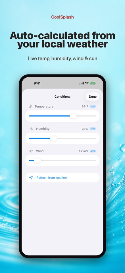 CoolSplash: Watering Cooldown 9