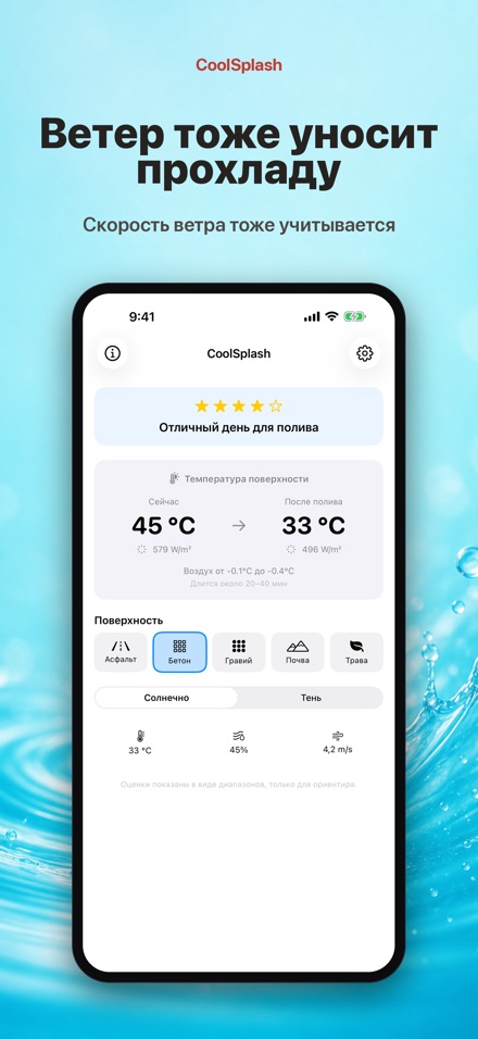 CoolSplash: полив и жара 5