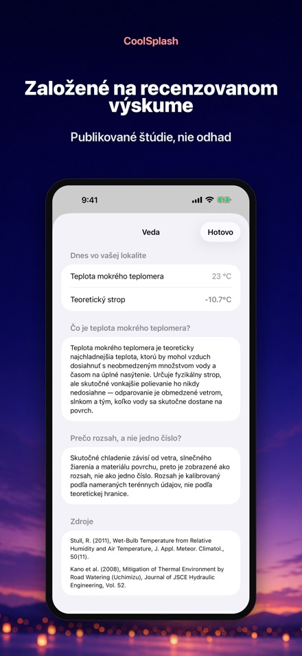 CoolSplash: chladí polievanie? 8