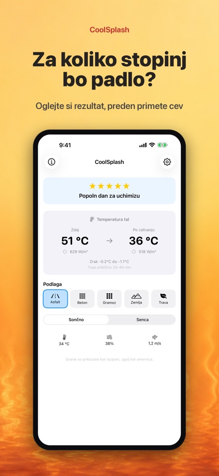 CoolSplash: ohladi zalivanje?