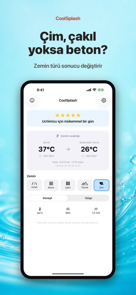 CoolSplash: sulama serinletir 2