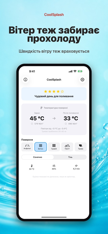 CoolSplash: полив і спека 5