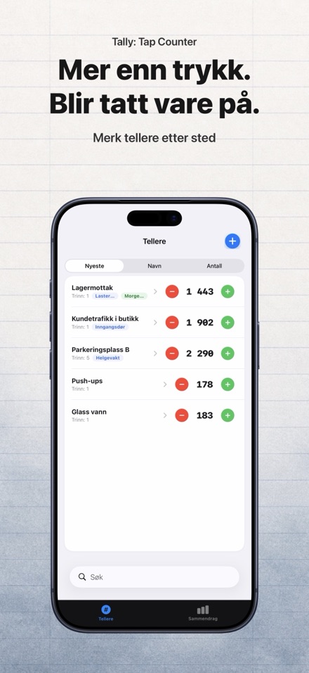 Tally: Tap Counter 1