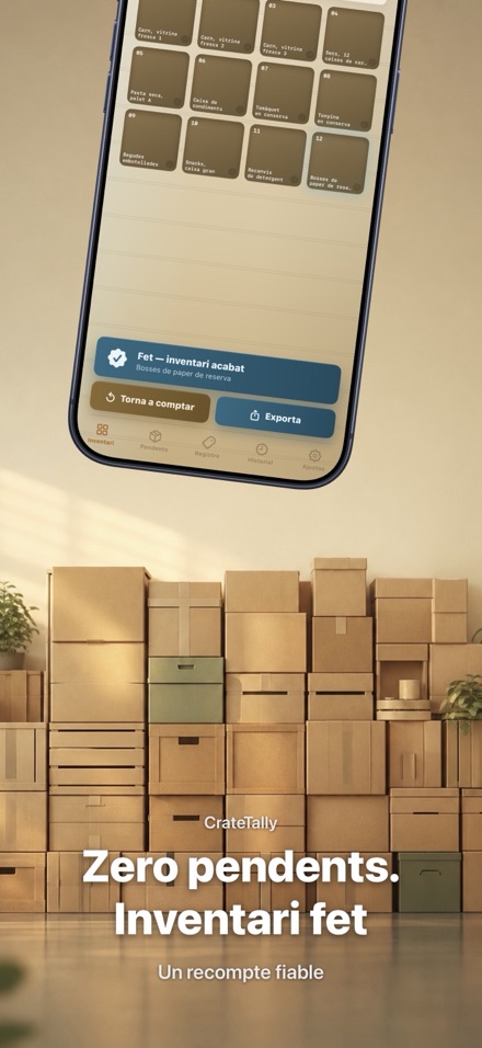 CrateTally Inventari NFC 5