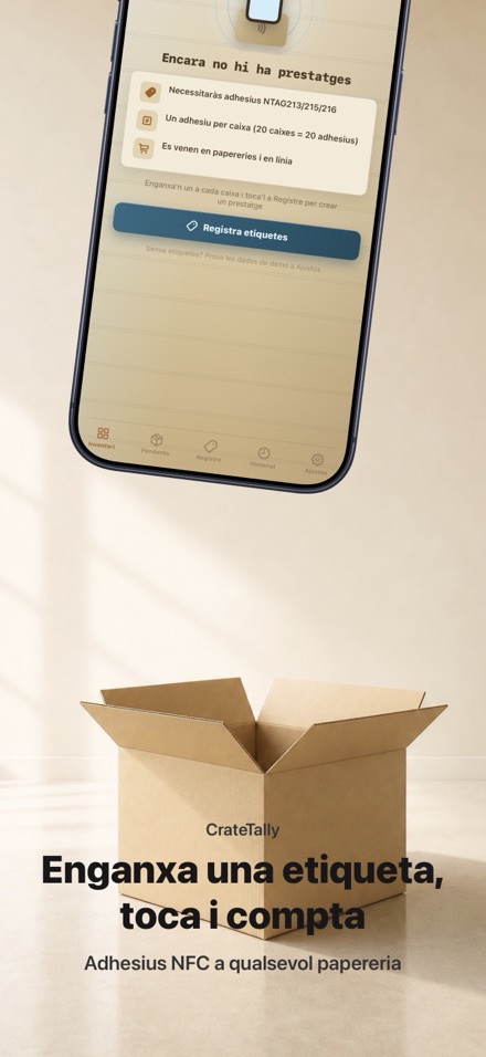 CrateTally Inventari NFC 9