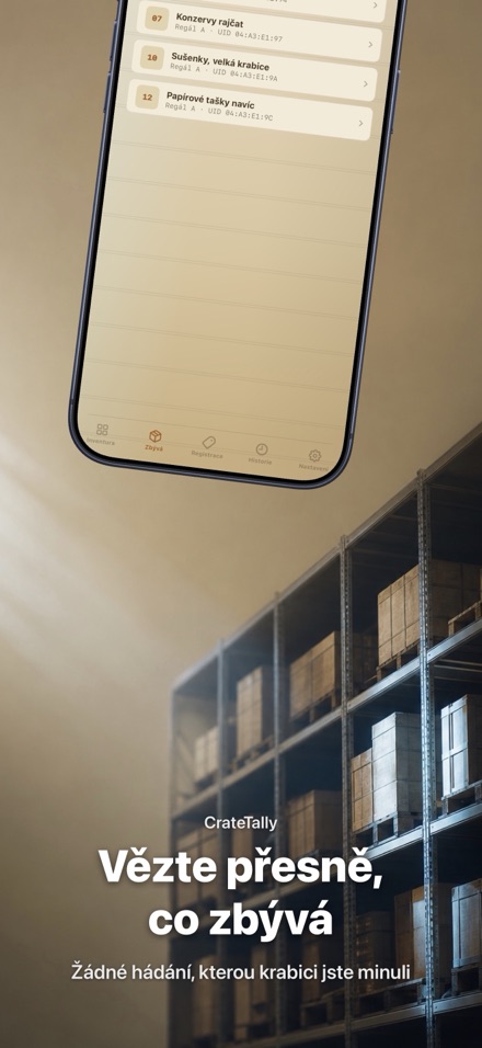 CrateTally NFC Inventura 4
