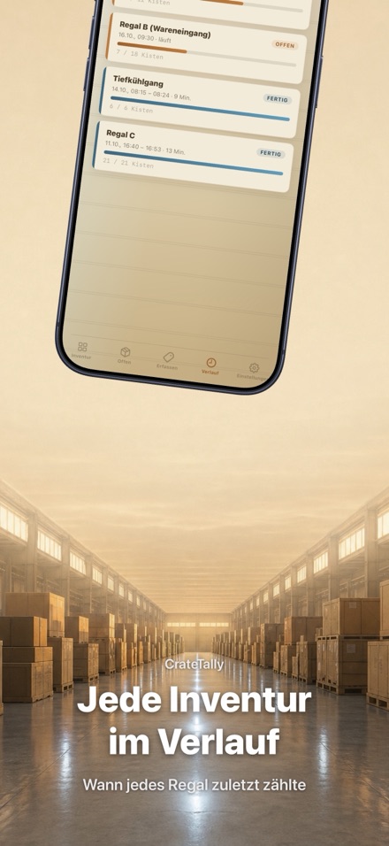 CrateTally NFC Inventur Zähler 8