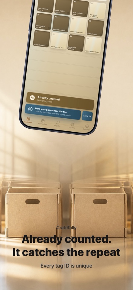 CrateTally NFC Stock Take App 3