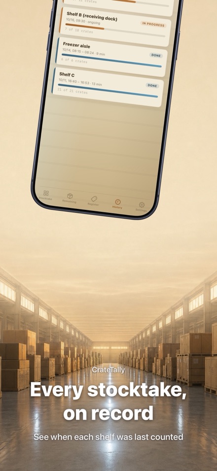 CrateTally NFC Stock Take App 8