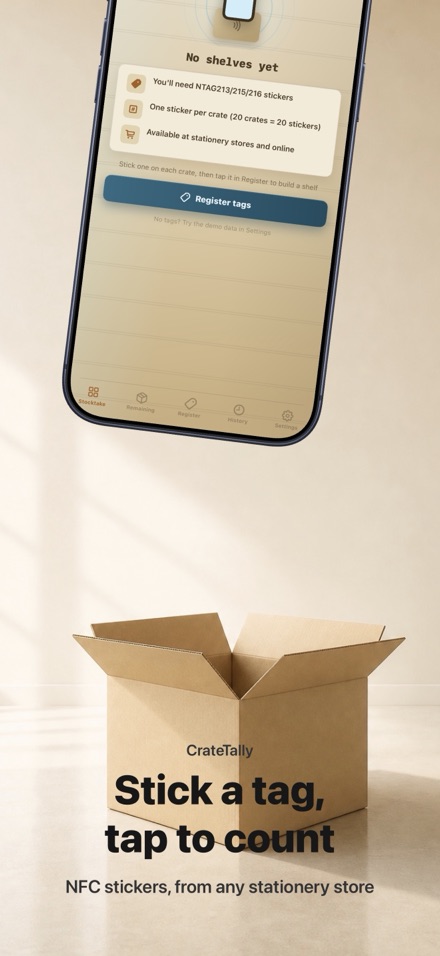 CrateTally NFC Stock Take App 9