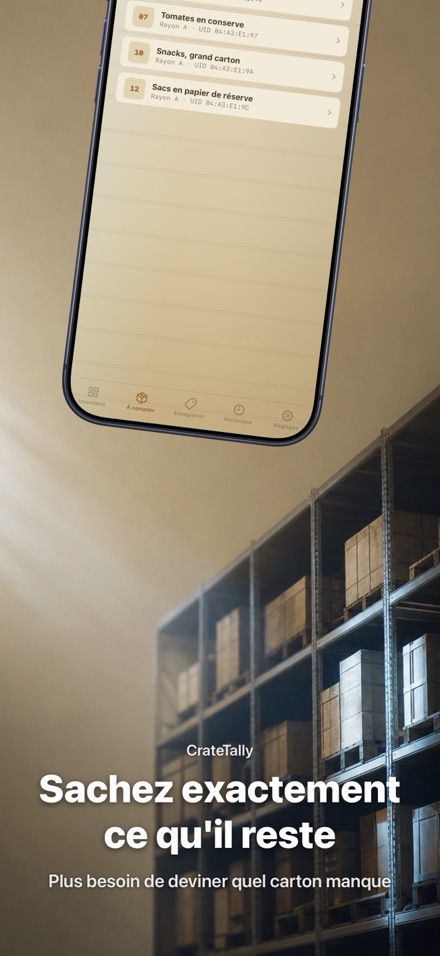 CrateTally NFC Inventaire 4