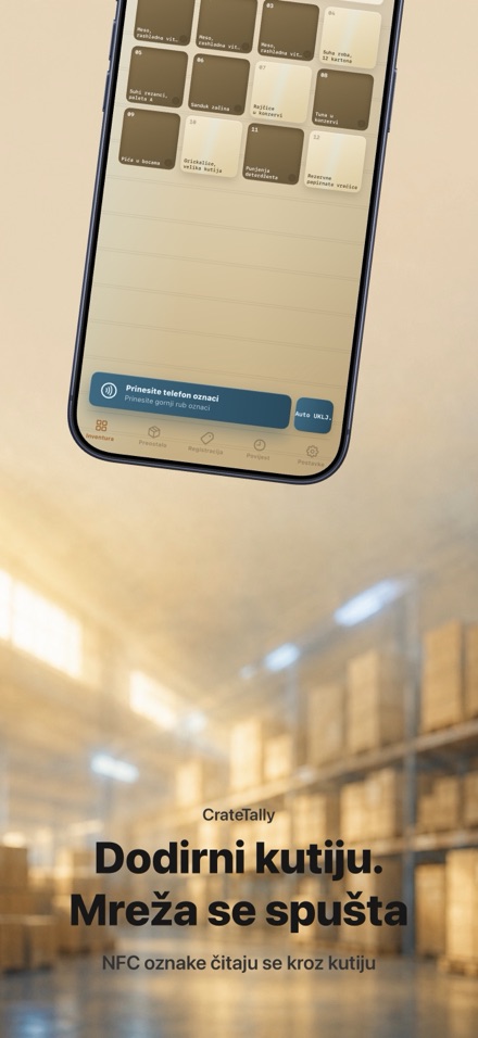 CrateTally NFC Inventura 1