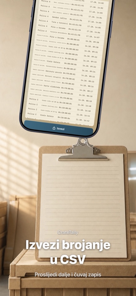 CrateTally NFC Inventura 7