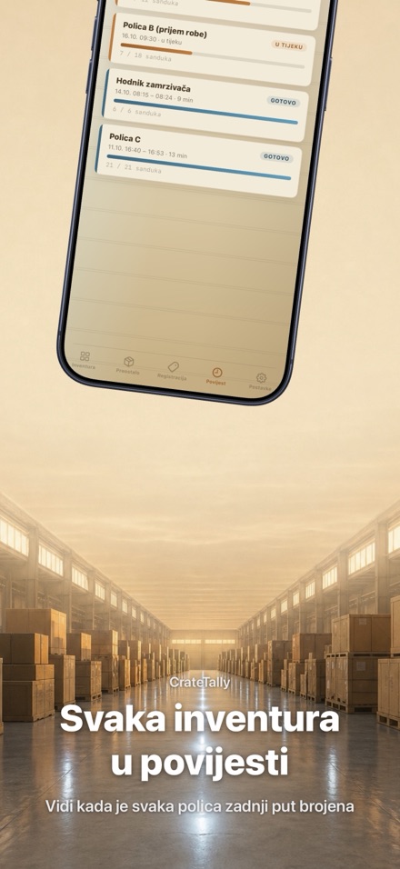 CrateTally NFC Inventura 8