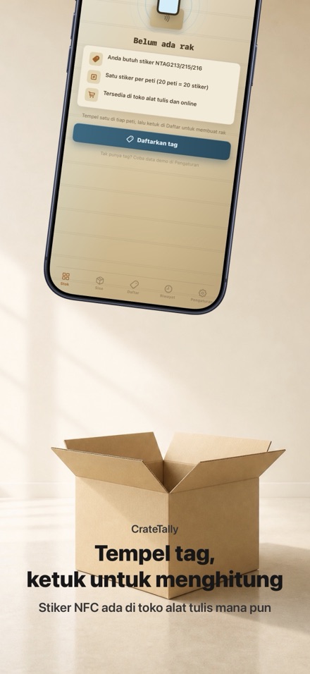 CrateTally Stok Opname NFC 9