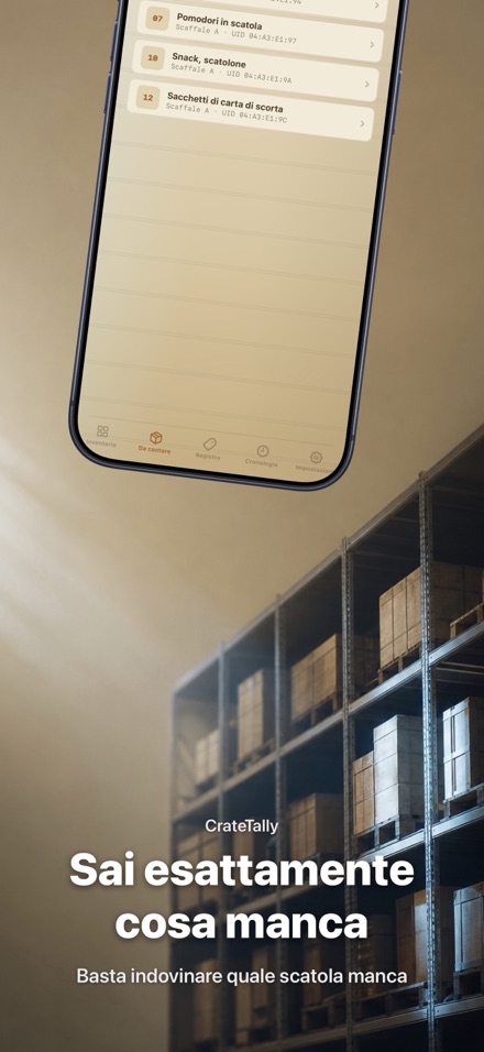 CrateTally Inventario NFC 4