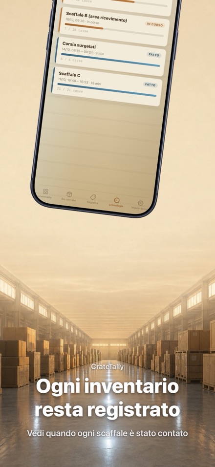 CrateTally Inventario NFC 8