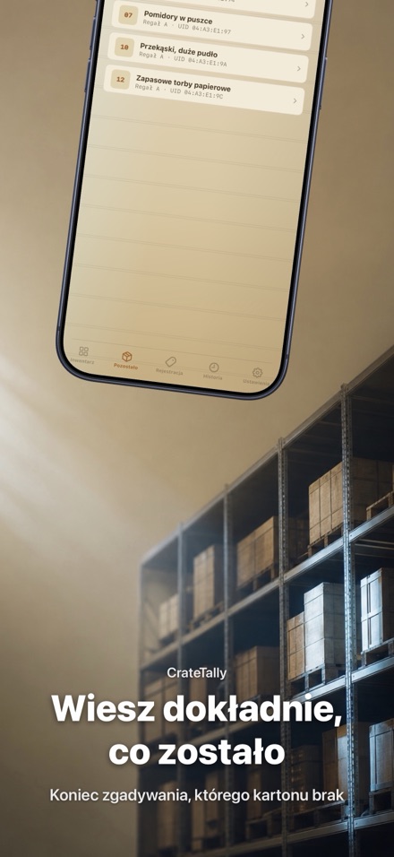 CrateTally Spis z natury NFC 4