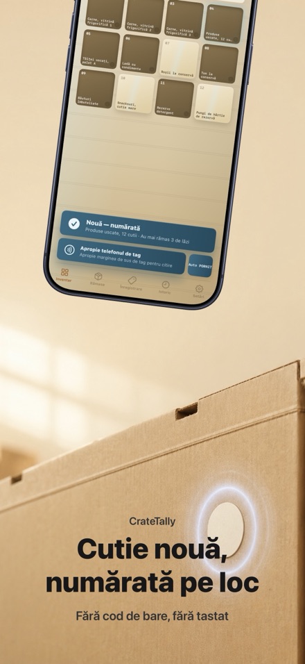 CrateTally NFC Inventar 2