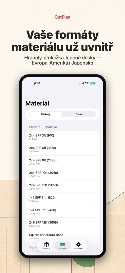 CutPlan: Optimalizace řezů 5