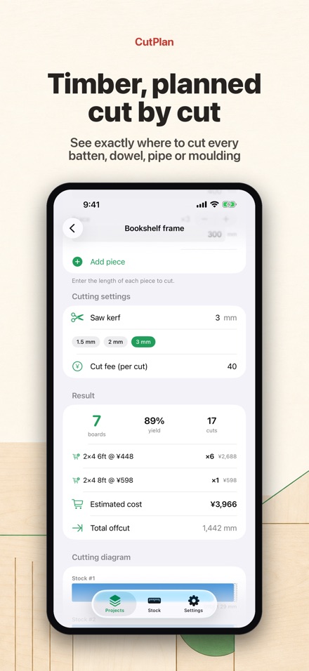 CutPlan: Cut List Optimizer 2