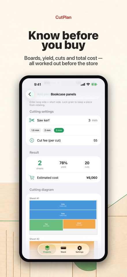 CutPlan: Cut List Optimizer 3