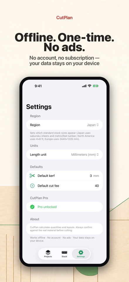 CutPlan: Cut List Optimizer 10