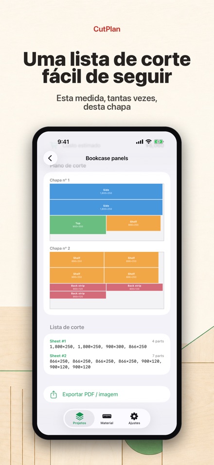 CutPlan: Plano de corte 6