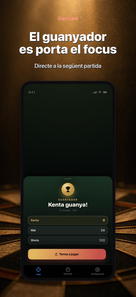 DartCard: Comptador de Dards 5