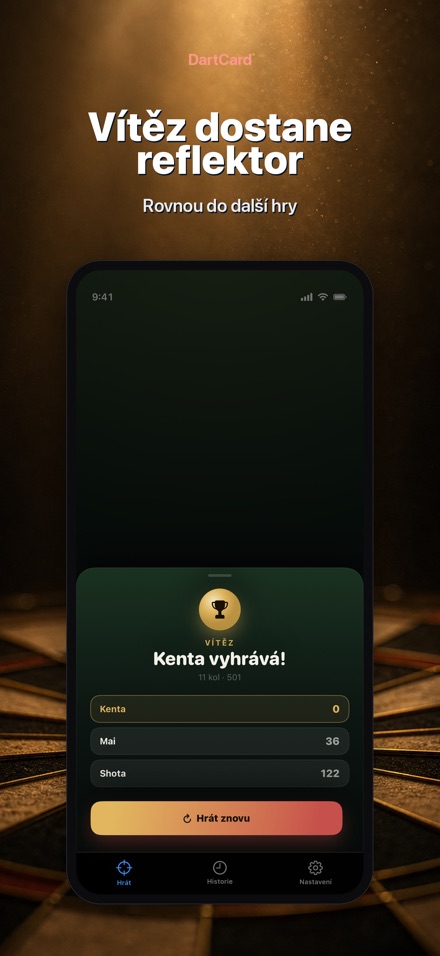 DartCard: Počítadlo Šipek 5
