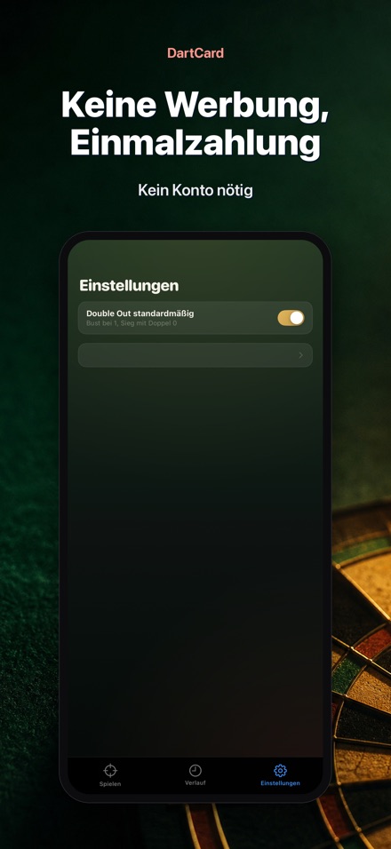 DartCard: Dart-Zähler 10