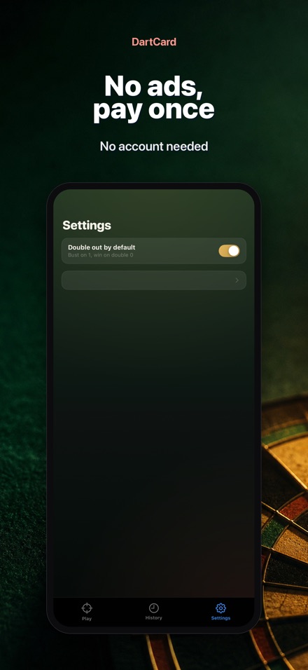 DartCard: Darts Scorer 10