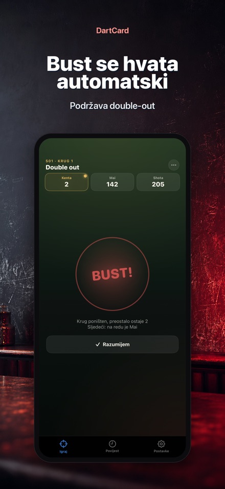 DartCard: Brojač Pikada 4