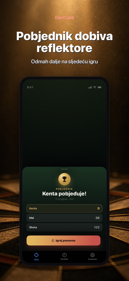 DartCard: Brojač Pikada 5
